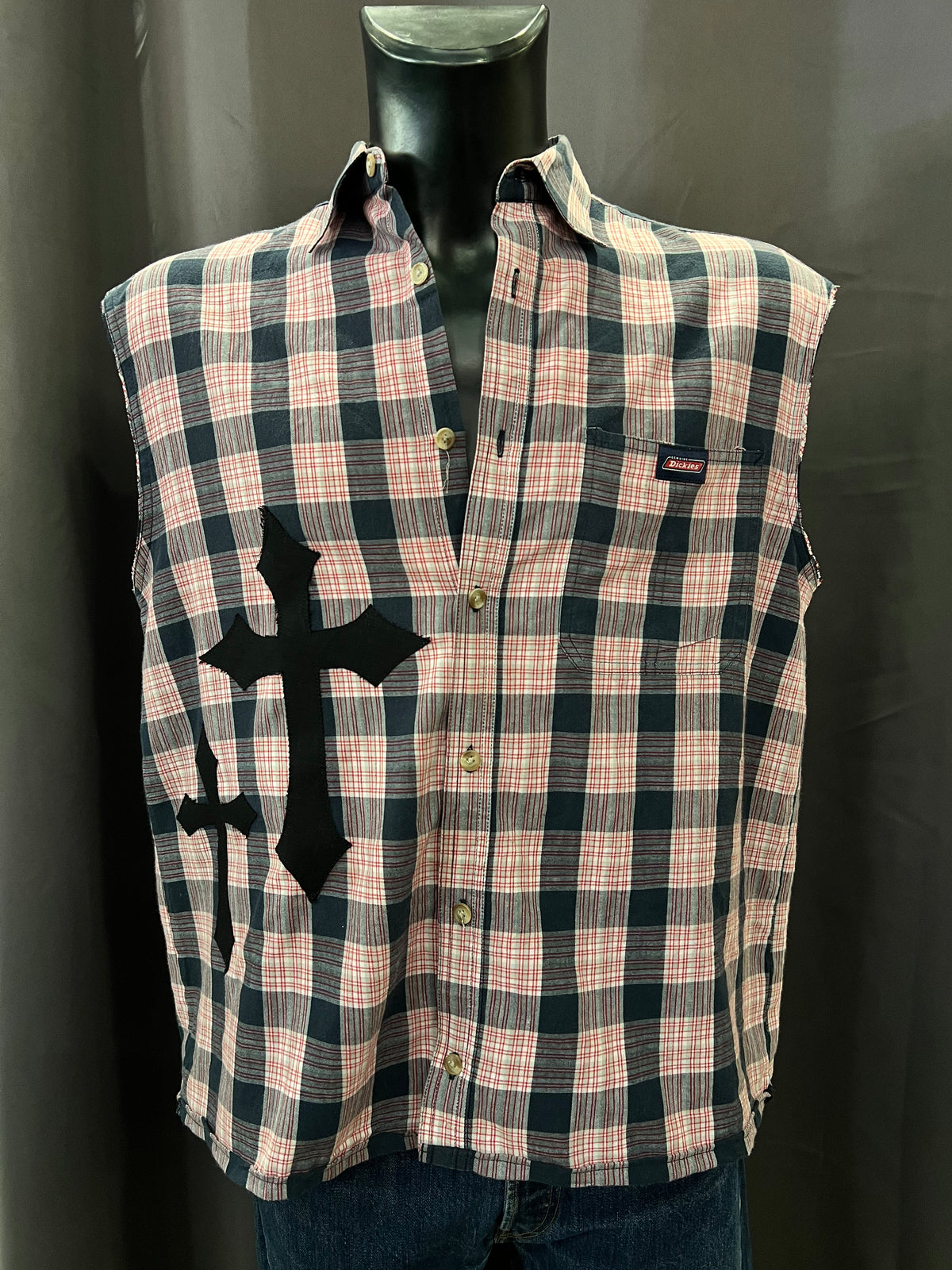 Camicia Box fit smanica Dickies Custom R3BORN (L)