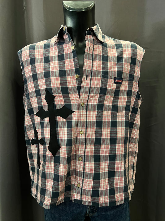 Camicia Box fit smanica Dickies Custom R3BORN (L)