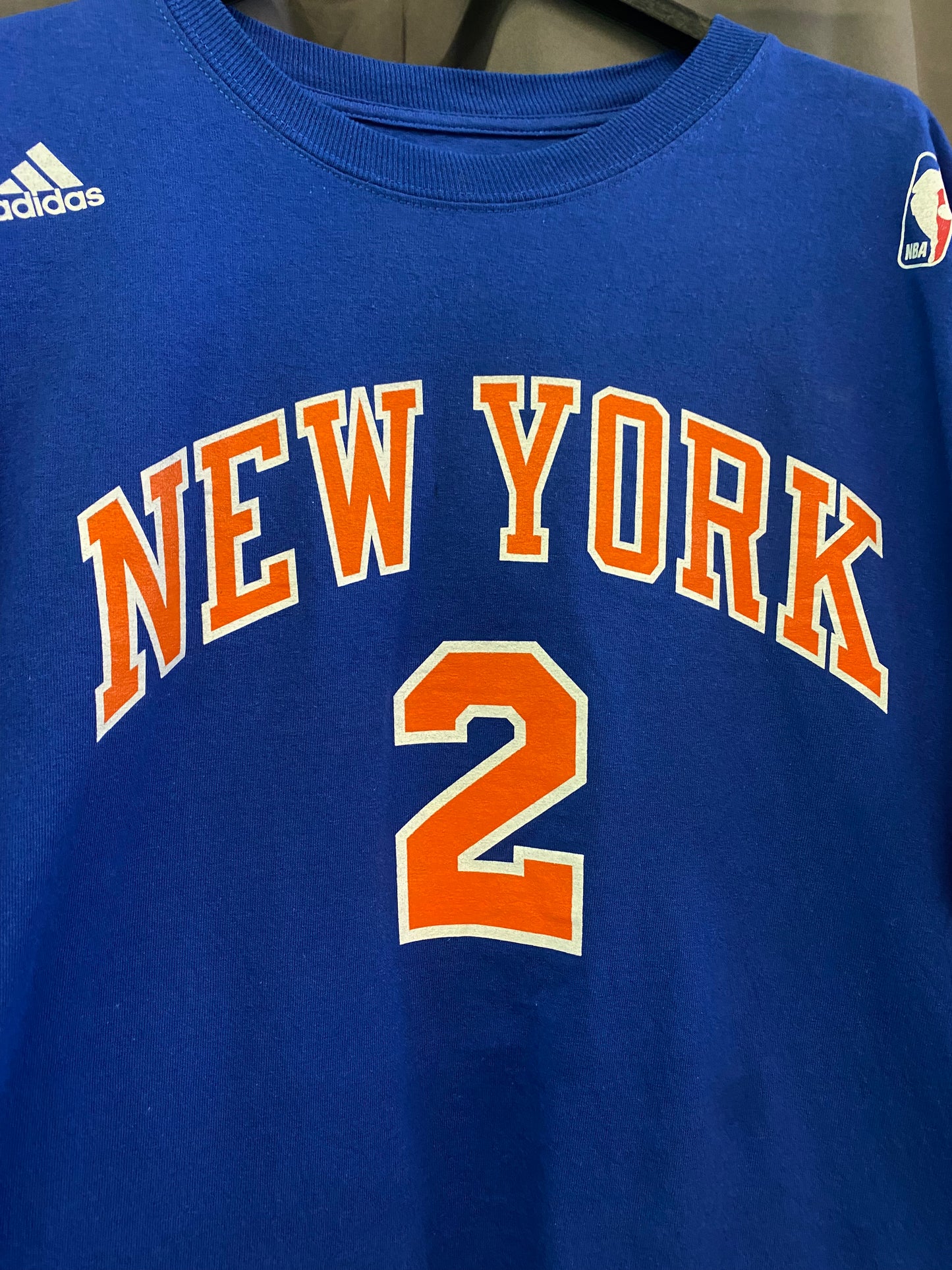 Adidas NBA Y2K New York Knicks Raymond Felton #2 T-shirt (L)
