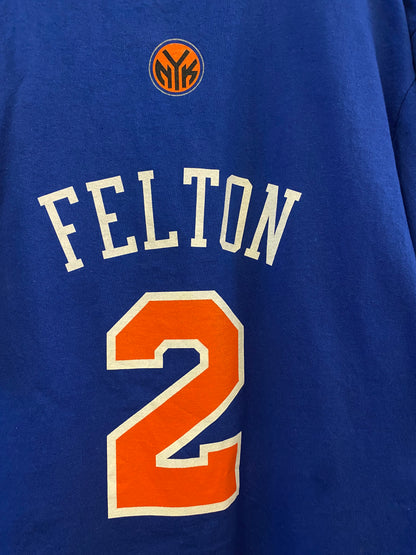 Adidas NBA Y2K New York Knicks Raymond Felton #2 T-shirt (L)