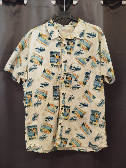 Vintage Hawaiian Shirt (XL)