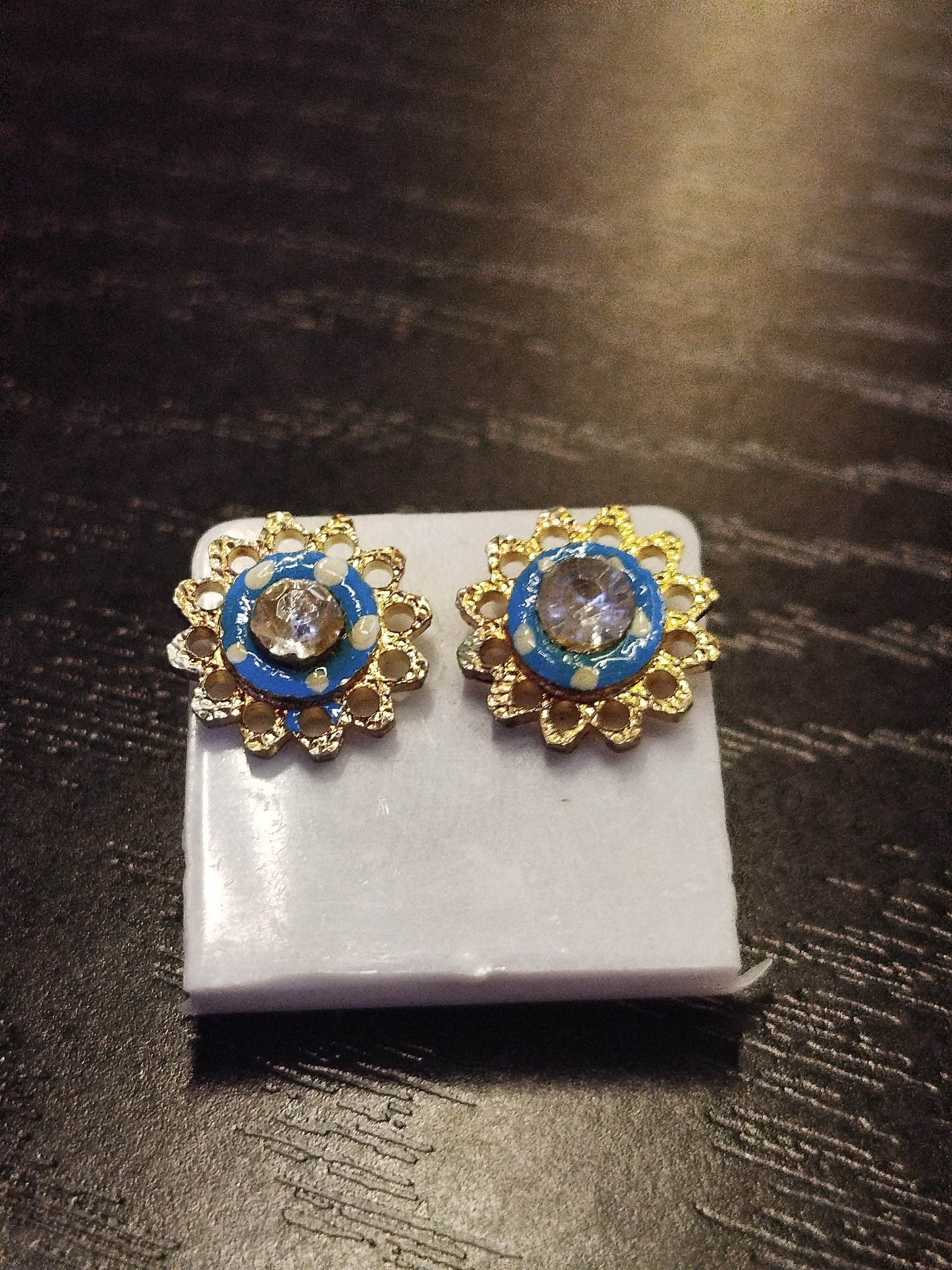Vintage orecchini a fiore