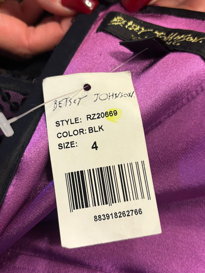 Mini Dress Betsey Johnson goth y2k corset (xs) donna