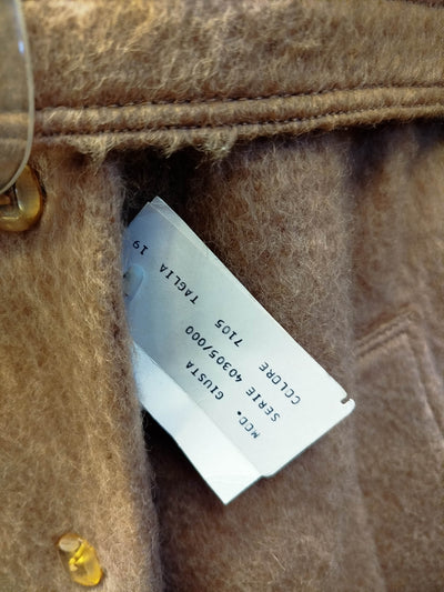 Cappotto vintage in lana nuovo con cartellino (M/L donna) thumbnail