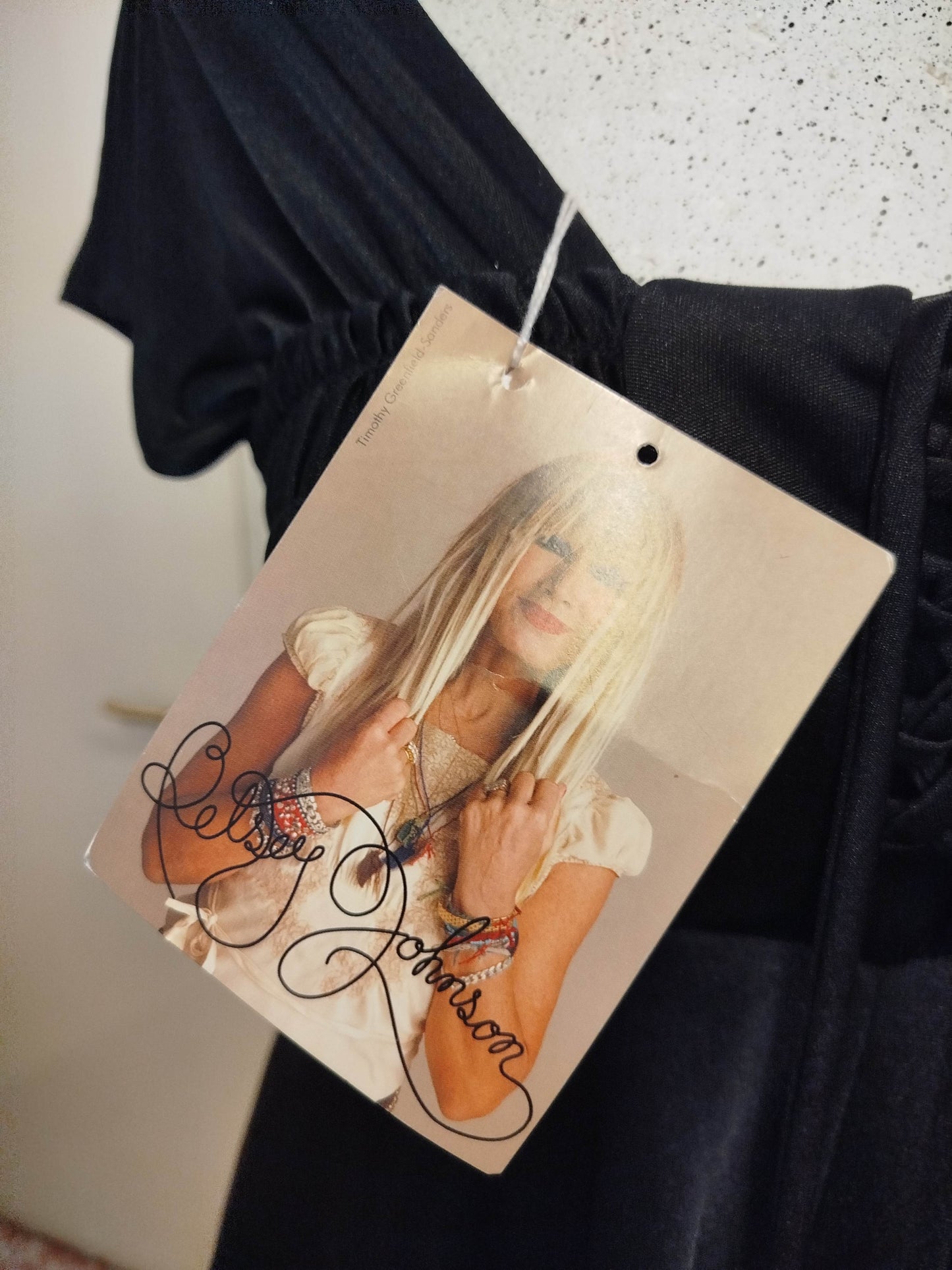 Vintage Dress Black Betsey Johnson (s)