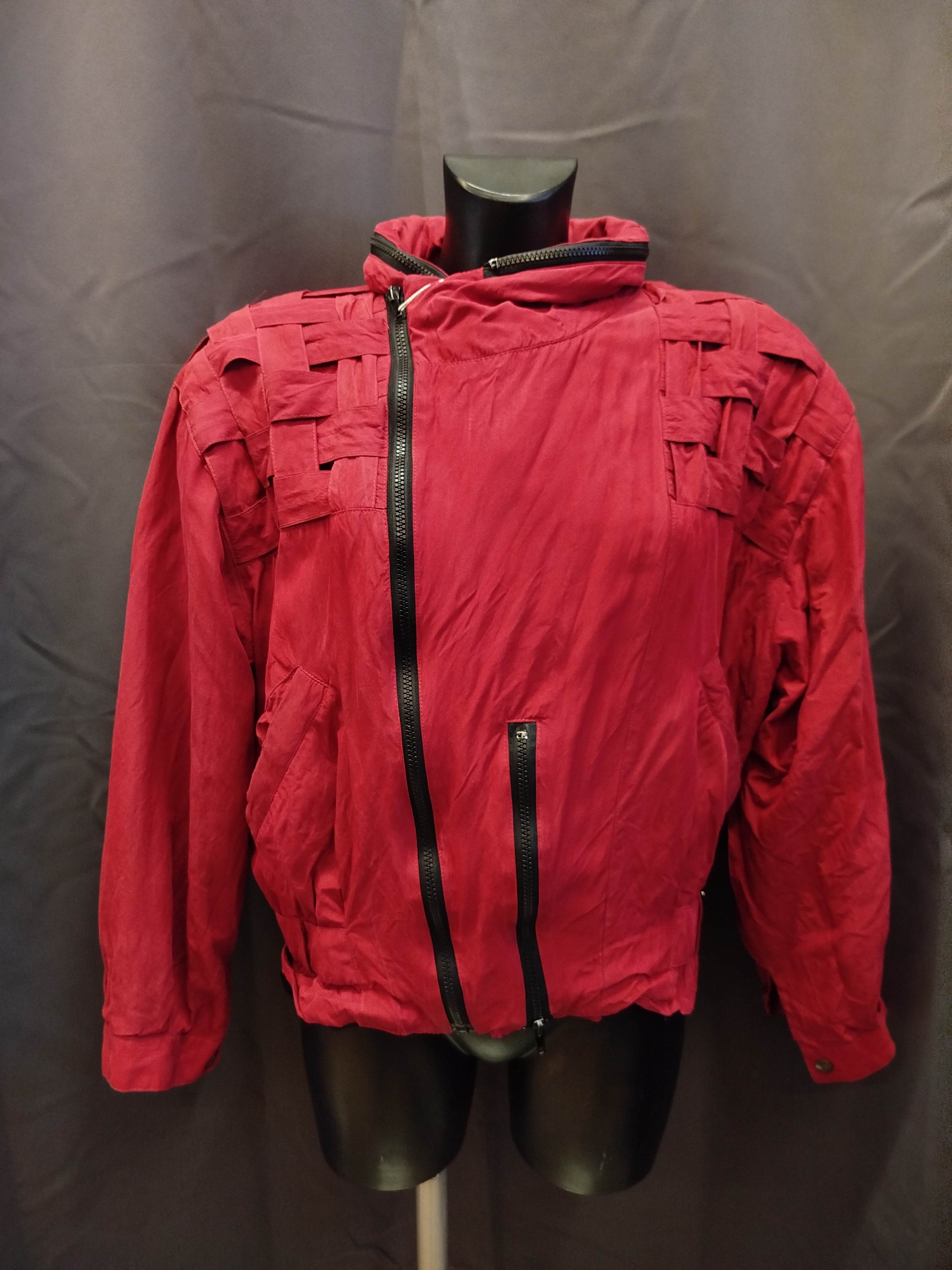 Giacca stile bomber vintage (M oversize donna)