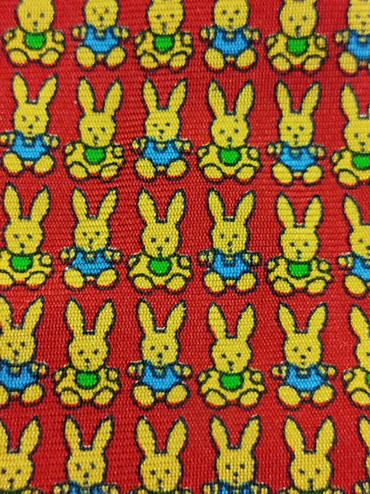 Cravatta Zadi in seta fantasia conigli