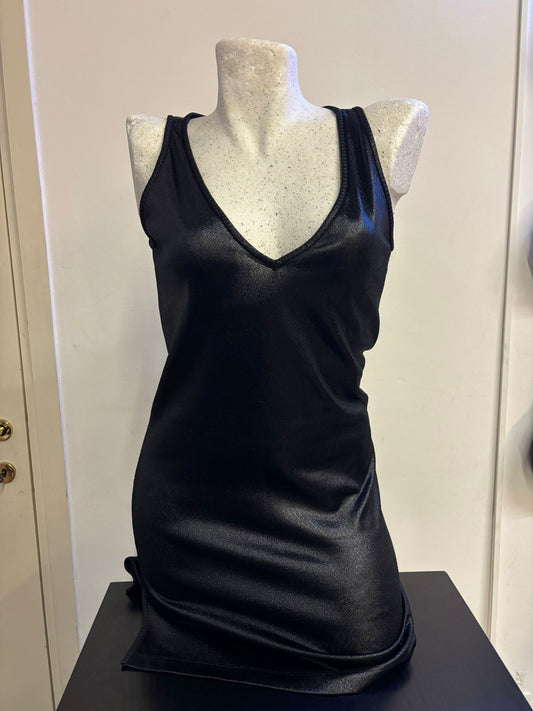 Abito elegante nero lucido Plein Sud (s donna)