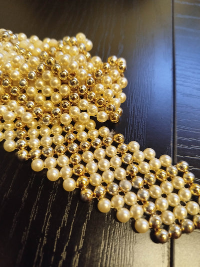 Cintura vintage con perline (95 cm) thumbnail