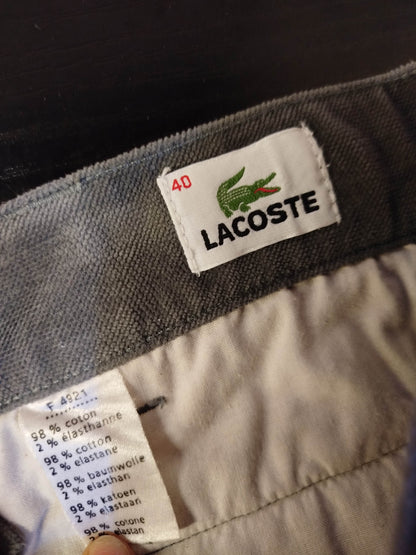 Pantalone in velluto Lacoste ( M donna)