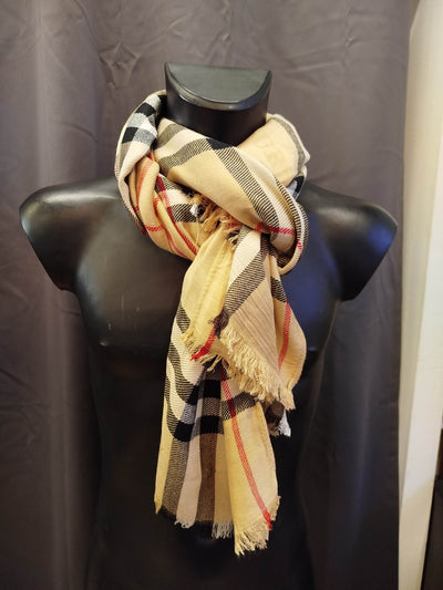 Foulard Burberry London in cachemire e seta thumbnail