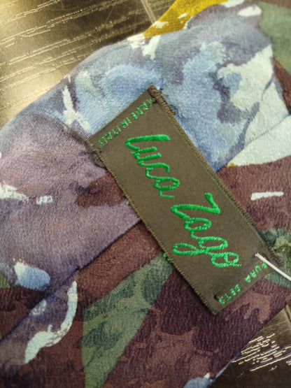 Cravatta vintage Luca Zago in seta