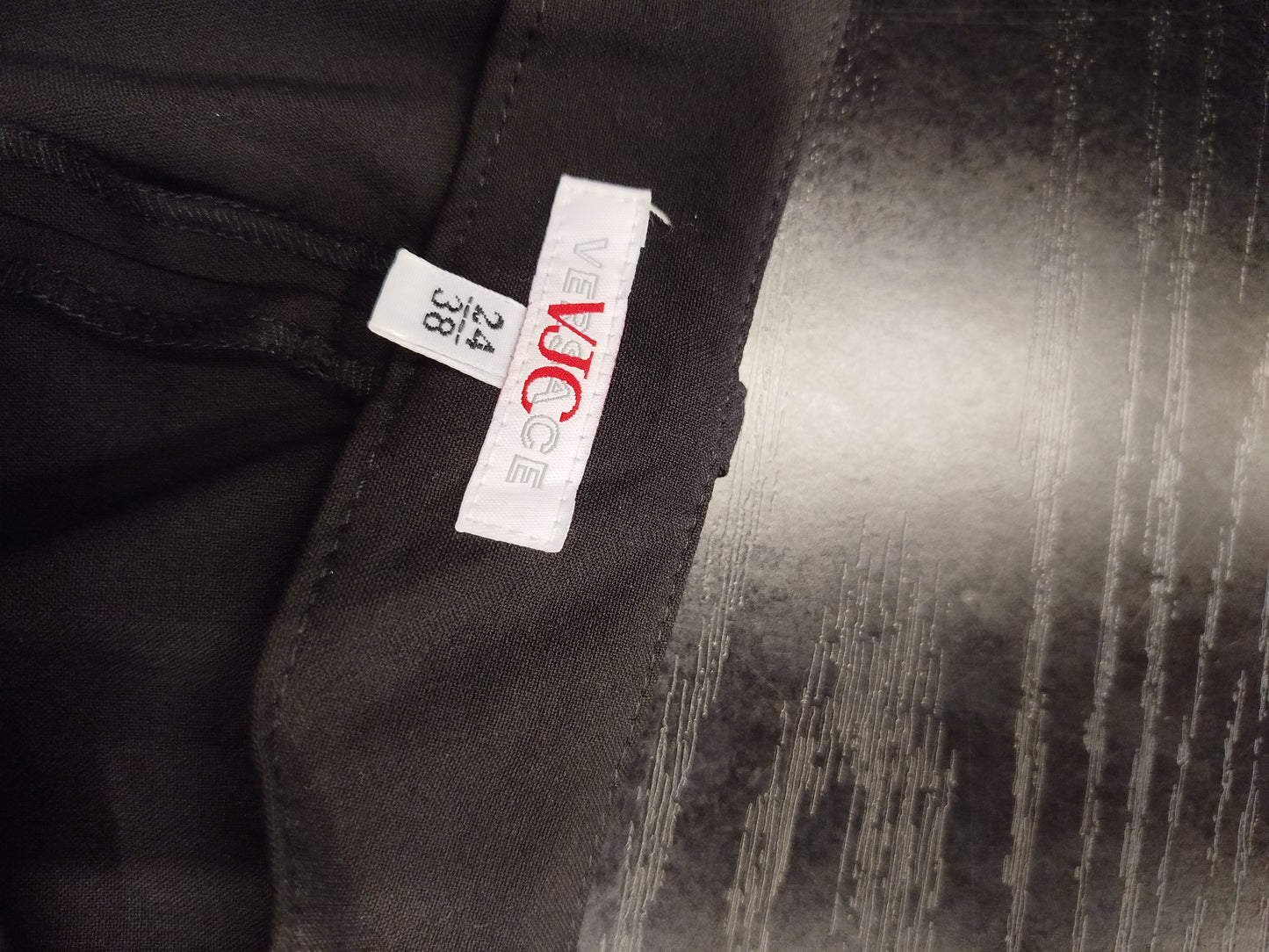 Pantalone Versace Jeans Couture nuovo con etichetta (xs)