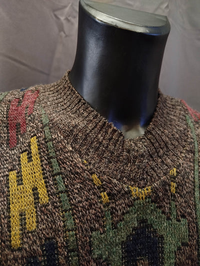 Maglione girocollo vintage 50% lana ( XL uomo) thumbnail