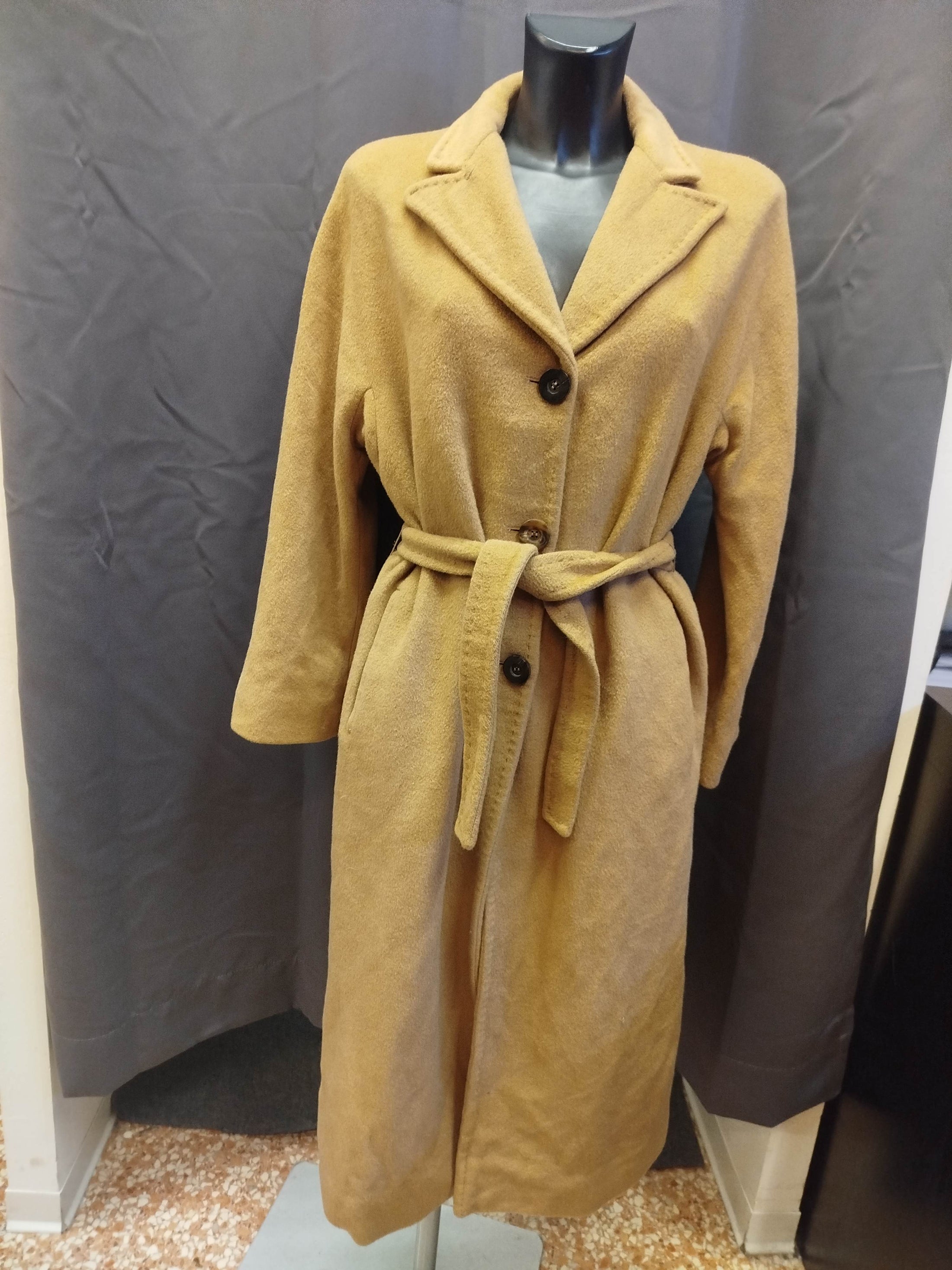 Cappotto lungo in lana e cashmere Marella ( L donna)