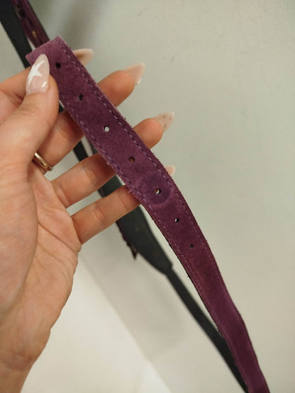 Cintura vintage in pelle