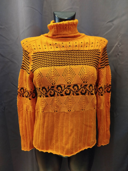 Maglione dolcevita Renato Balestra in lana Merinos ( M donna)