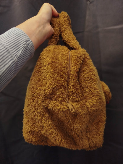 Borsa peluche Camomilla nuova con cartellino
