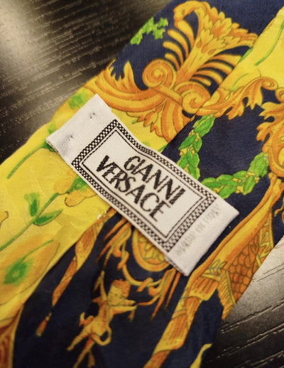 Cravatta Gianni Versace vintage in seta thumbnail