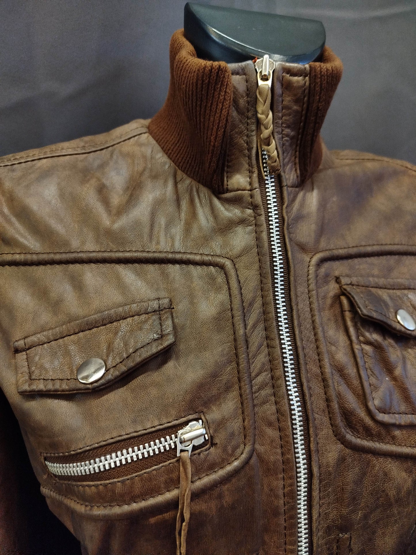 Giacca in vera pelle Promod ( s donna)