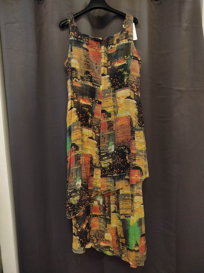 Abito in seta Mariella Burani (xl)