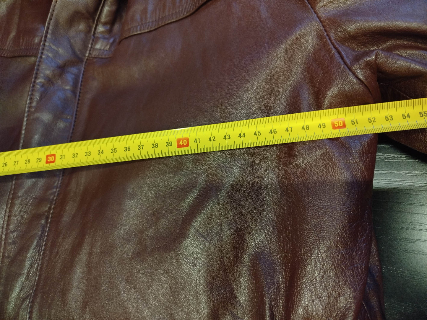 Giacca in pelle vintage (M uomo)