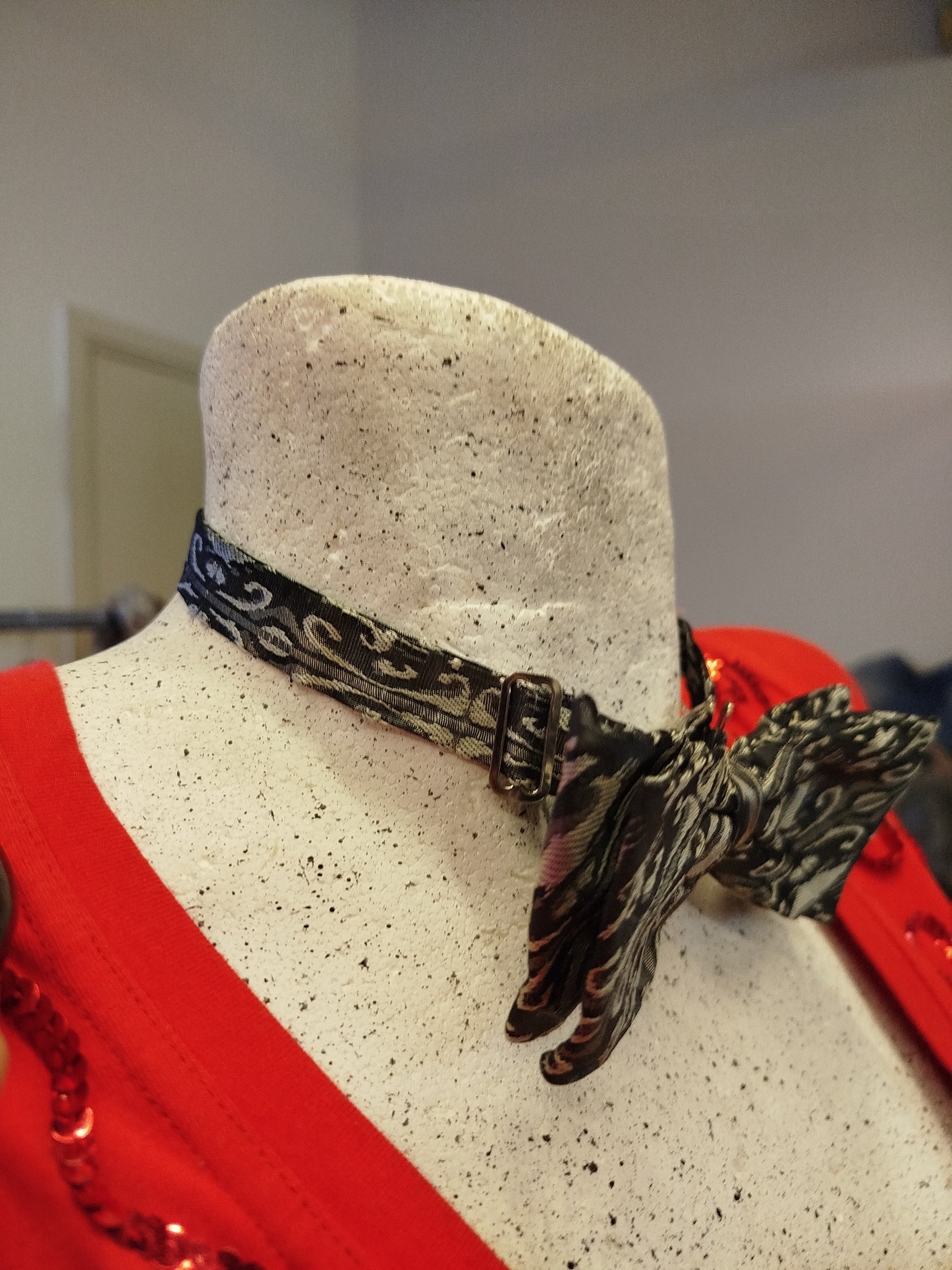 Papillon vintage in seta