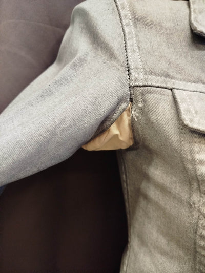 Giacca manica tre quarti in denim Diesel (s donna) thumbnail