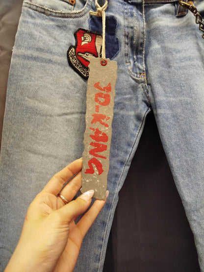 Jeans a zampa limited edition Jo Kang (s)