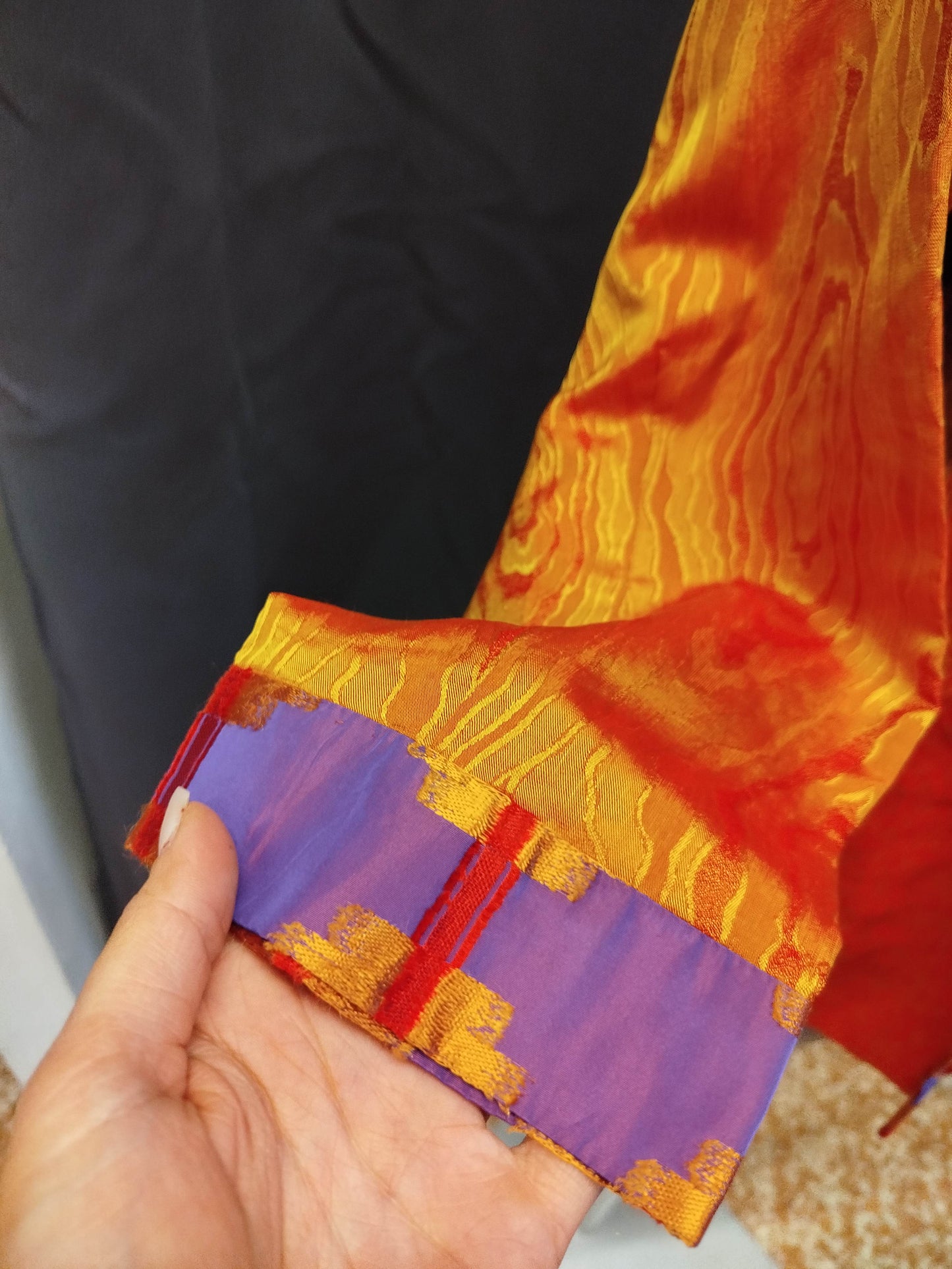 Camicia orientale colorata (S donna)