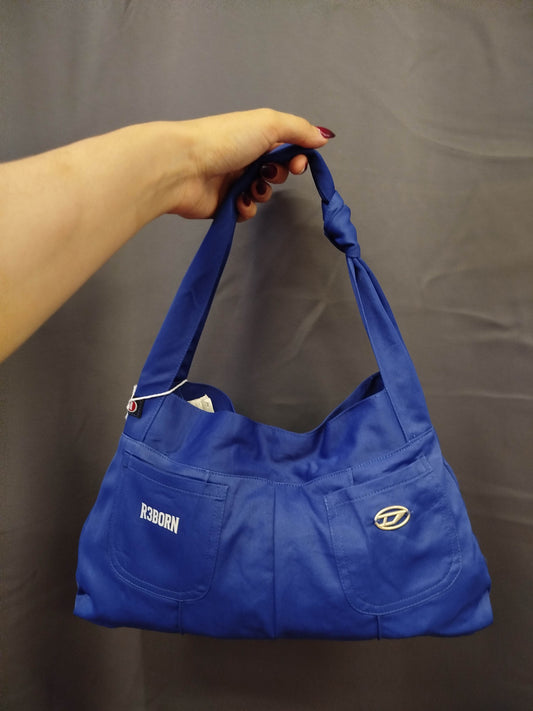 Borsa a Mano “Reborn” – Upcycled da Pantalone Diesel
