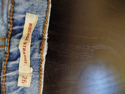 Jeans Levi's Ribcage straight ( s donna) thumbnail
