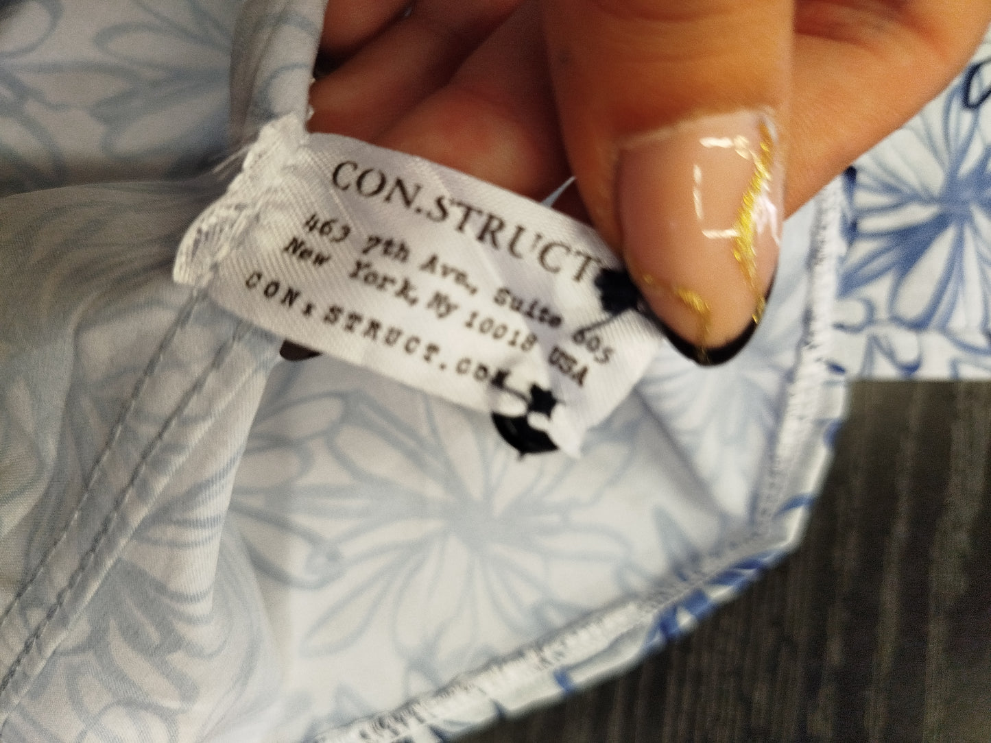 Camicia crop construct nuova (xxl)
