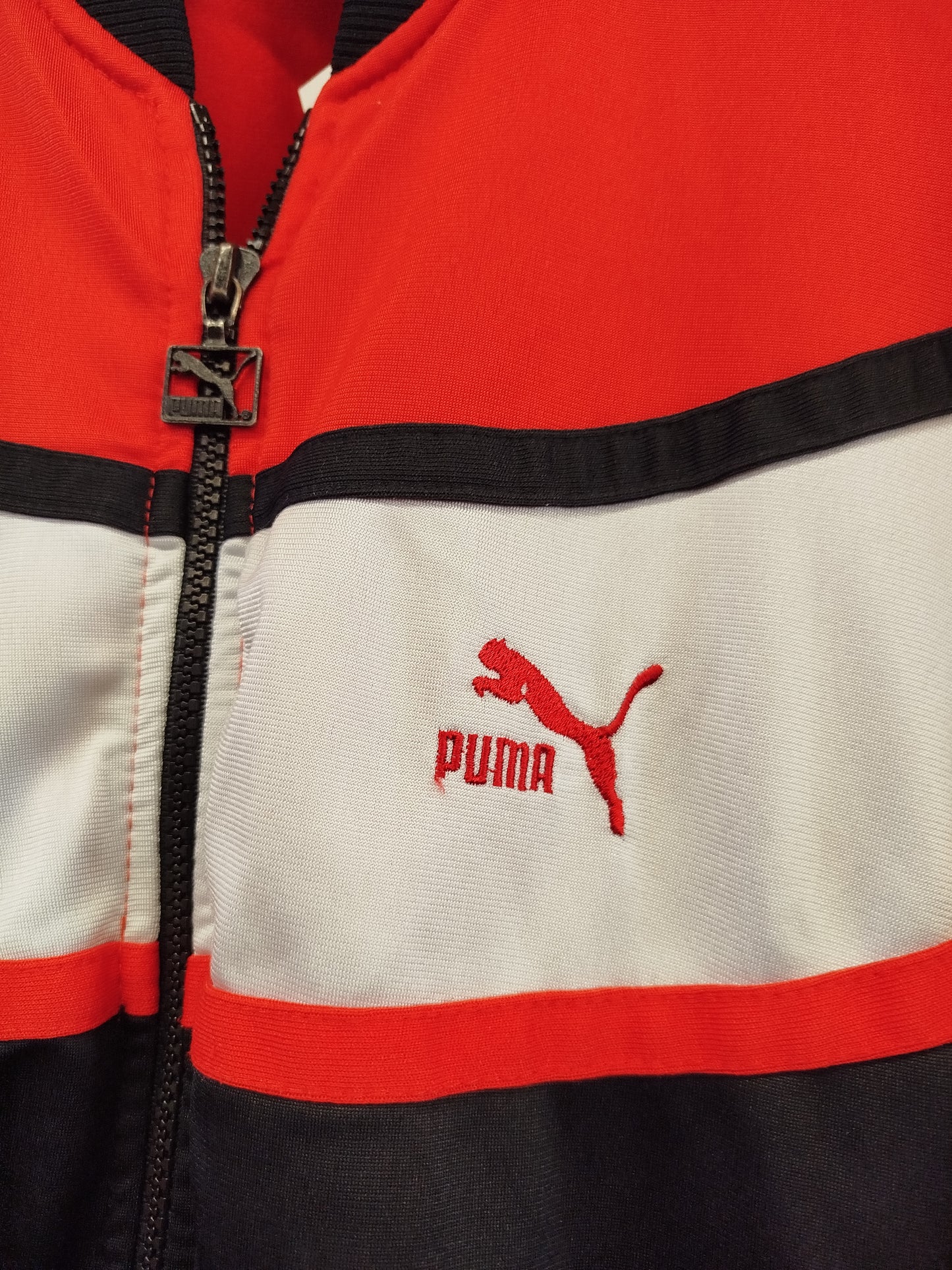 Felpa con zip vintage Puma (M)