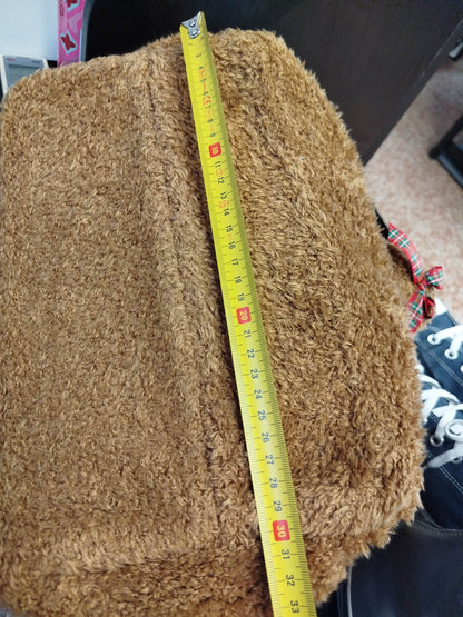 Borsa peluche Camomilla nuova con cartellino
