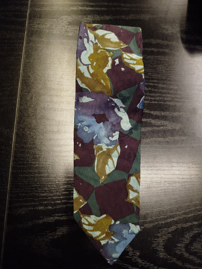 Cravatta vintage Luca Zago in seta