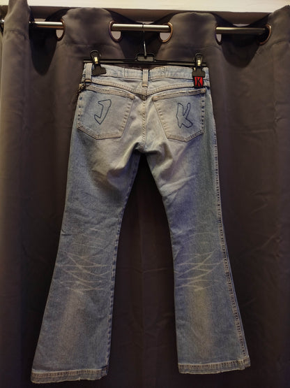 Jeans a zampa limited edition Jo Kang (s)