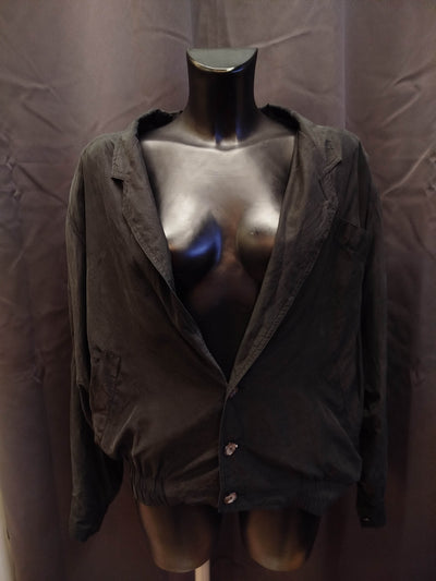 Giacca in seta vintage Alba Moda (3xl donna) thumbnail