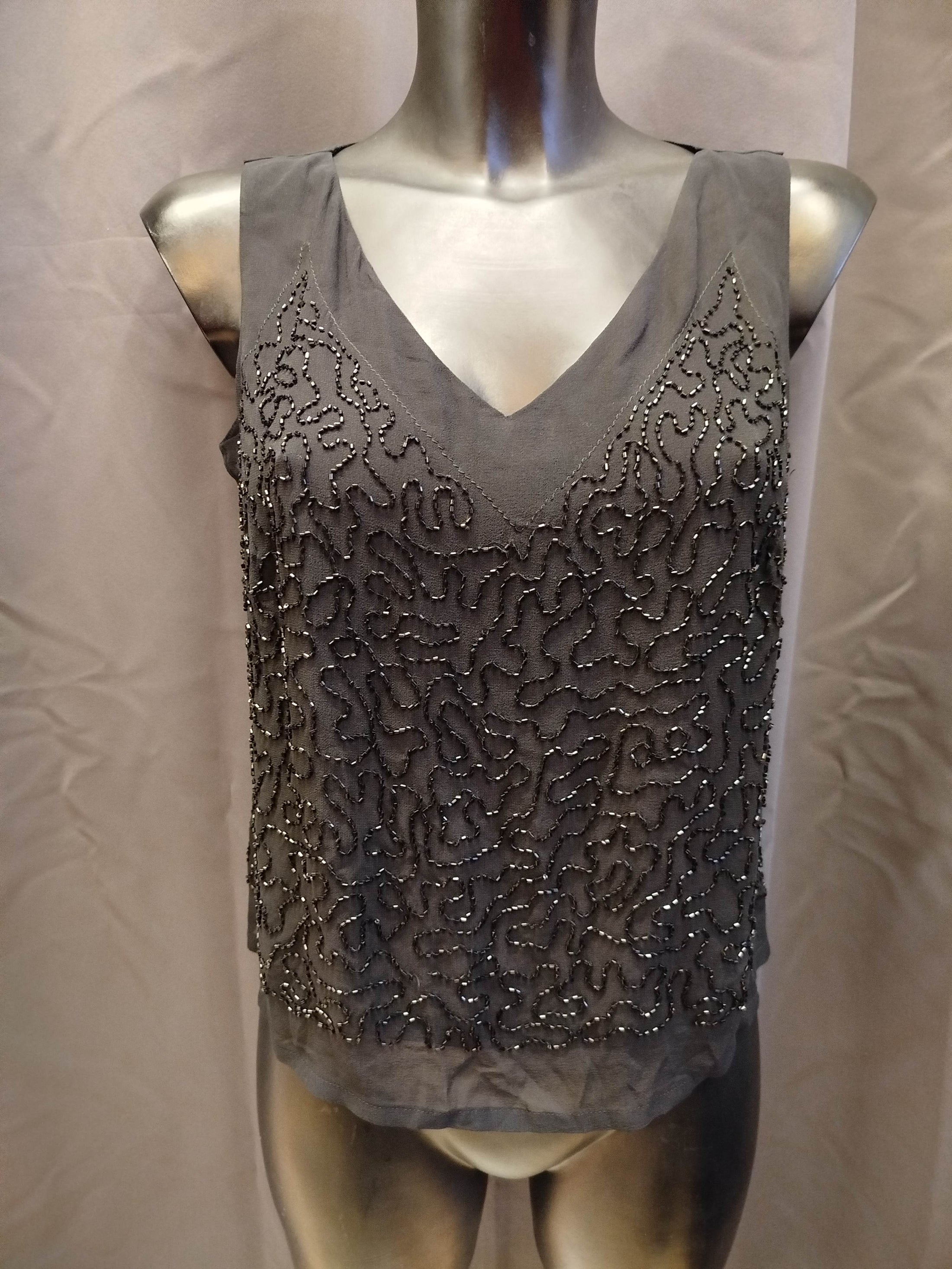 Canotta y2k in seta ( M donna)