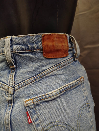 Jeans Levi's Ribcage straight ( s donna) thumbnail