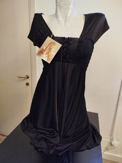 Vintage Dress Black Betsey Johnson (s)