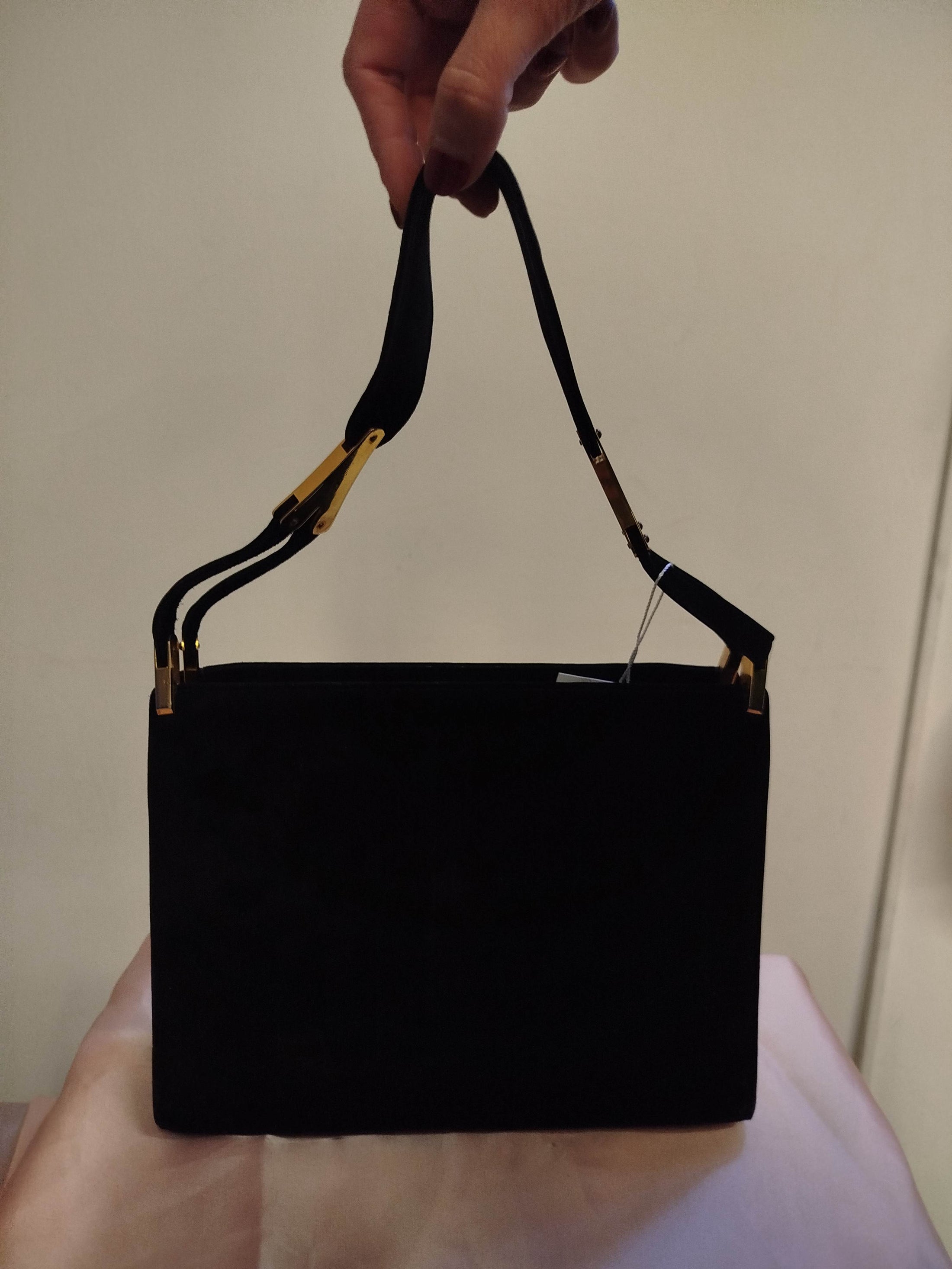 Borsa in ciniglia vintage
