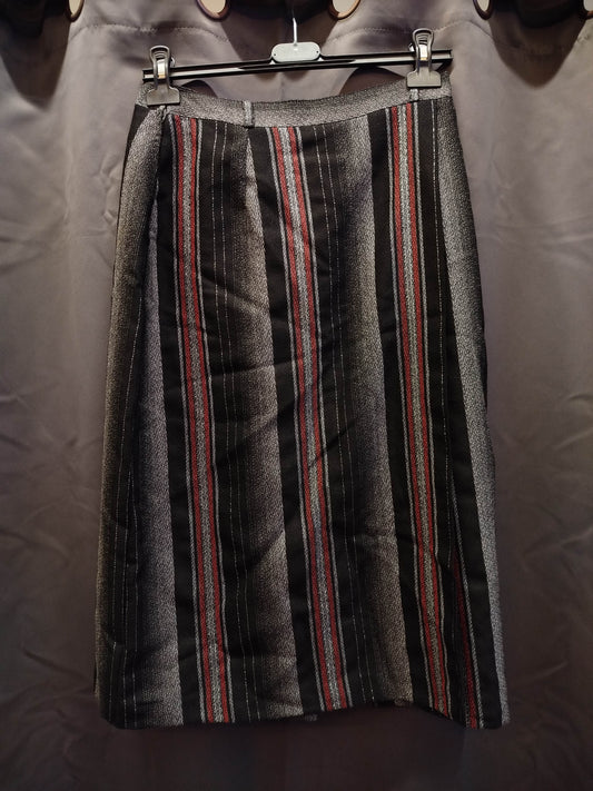 Gonna pantalone vintage in lana (M)