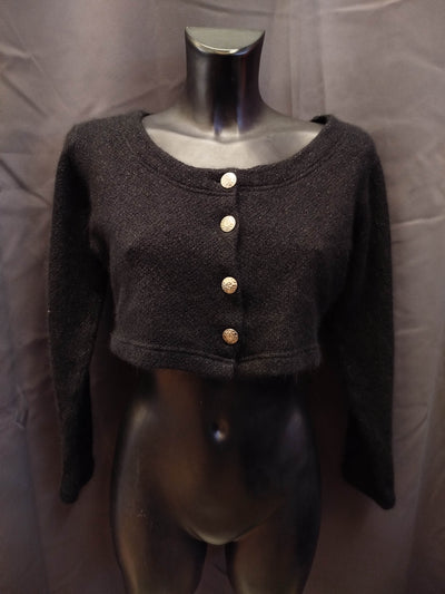 Cardigan crop Vertice in lana ( s donna) thumbnail