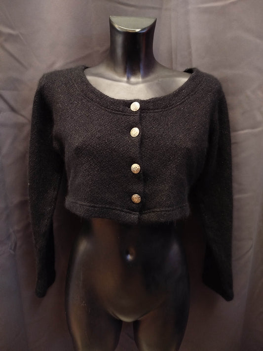 Cardigan crop Vertice in lana ( s donna)