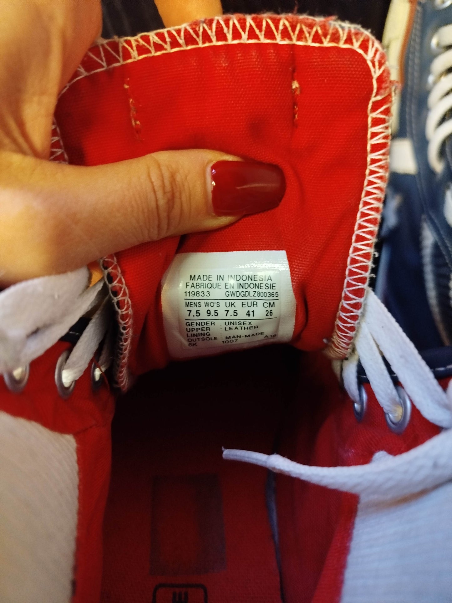 Converse in vera pelle ( 41)