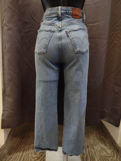 Jeans Levi's Ribcage straight ( s donna) thumbnail