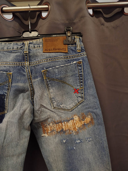 Jeans zu elements (xs)