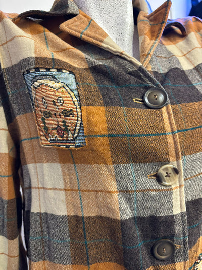 Camicia sartoriale in lana Custom donna (M)| R3BORN thumbnail