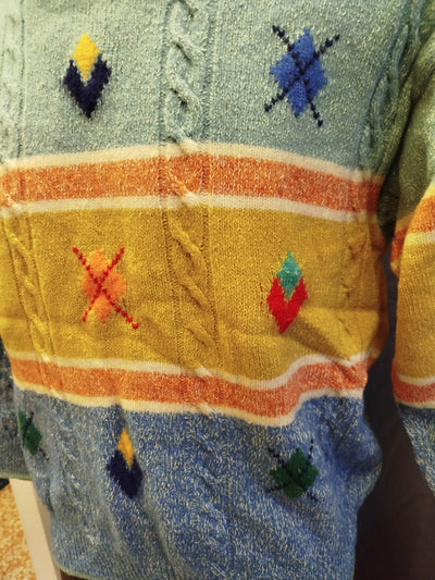Maglione vintage Flavio  Sabbatini in lana e seta ( L donna) thumbnail